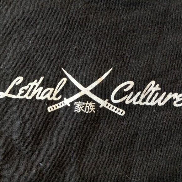 Lethal Culture Black Drive Safe men's Short Sleeve XL T-shirt - Picture 7 of 7